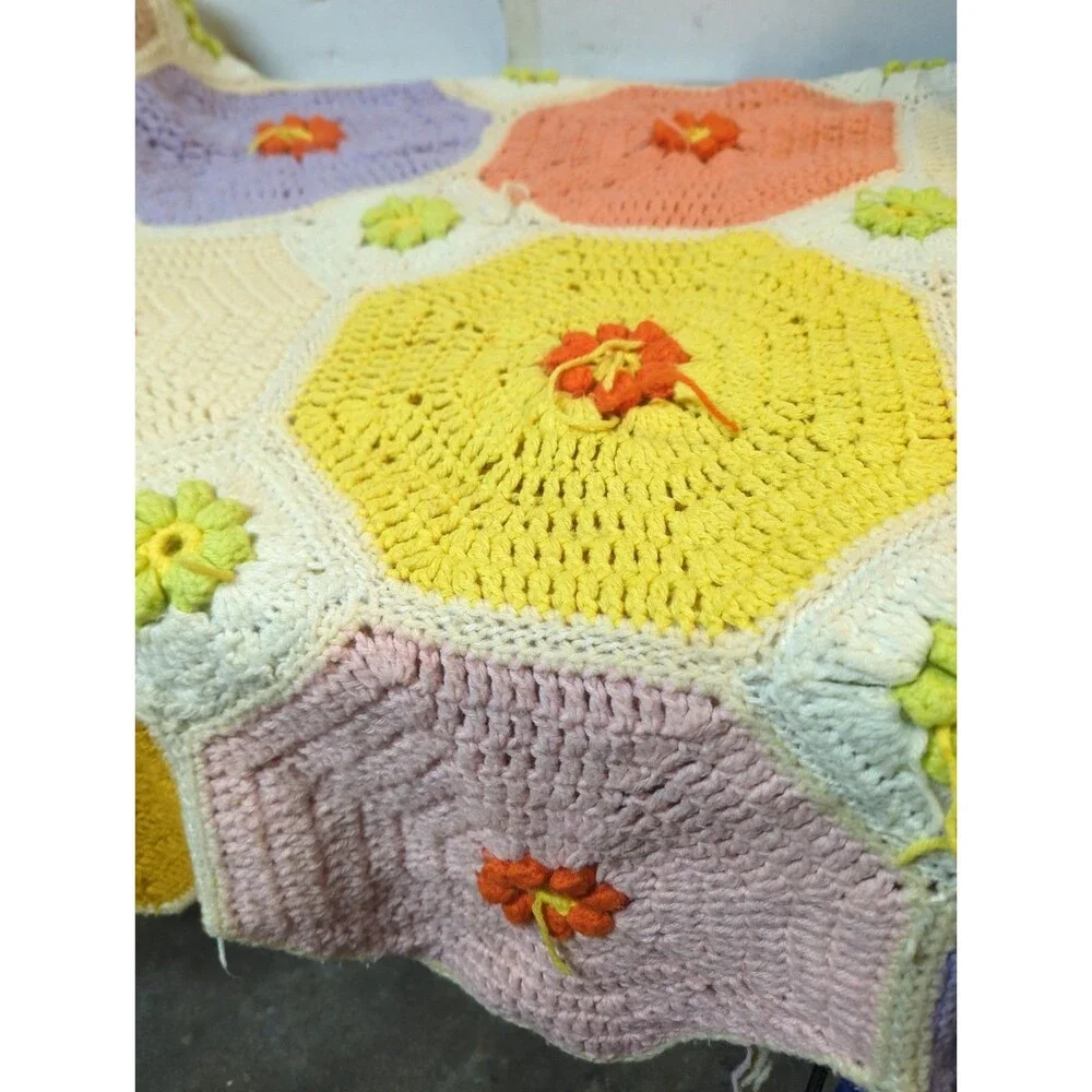 Handmade vintage knitted